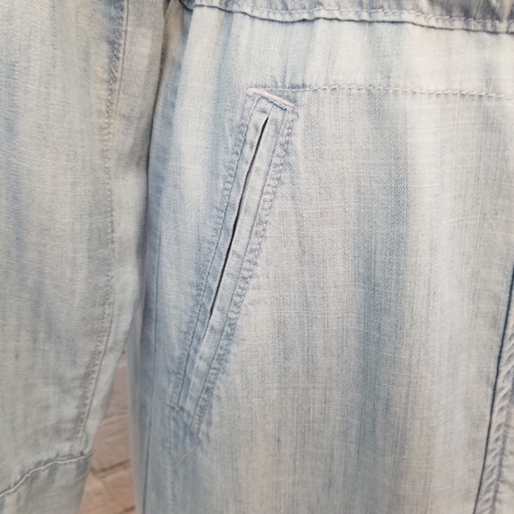 Lou and Grey Denim Chambray Dress, Size S - Picture 13 of 14